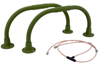 DM N4-4 Navigation Antenna | 108 MHz to 122 MHz, 50Î©, BNC